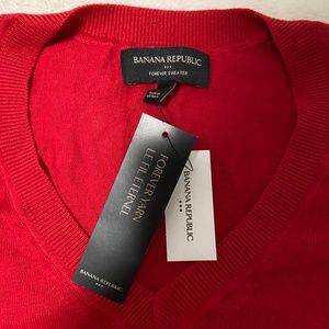 Red Banana Republic Forever Sweater Medium